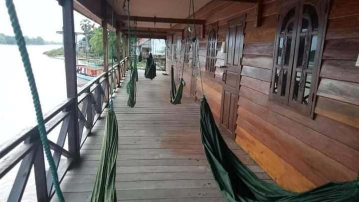 Champa Guesthouse Muang Khong Exterior photo
